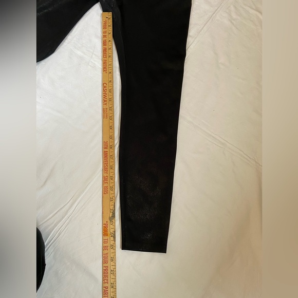 Knix Womens High Waisted Contour Leggings Black Shimmer Medium Edgy Athleisure - Picture 12 of 15